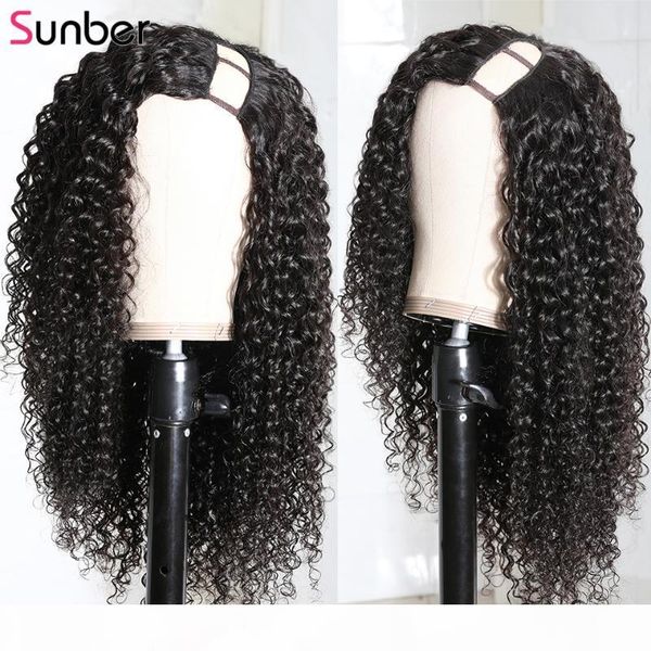 sunber brazilian curly u part human hair wig 150% density remy hair real scalp1*4 left part glueless human wig, Black;brown
sunber brazilian curly u part human hair wig 150% density remy hair real scalp1*4 left part glueless human wig, Black;brown