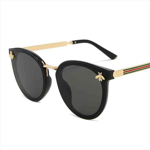 brand designer cat eye sunglasses women men fashion vintage travel small bee sun glasses ladies uv400 shades, White;black
brand designer cat eye sunglasses women men fashion vintage travel small bee sun glasses ladies uv400 shades, White;black