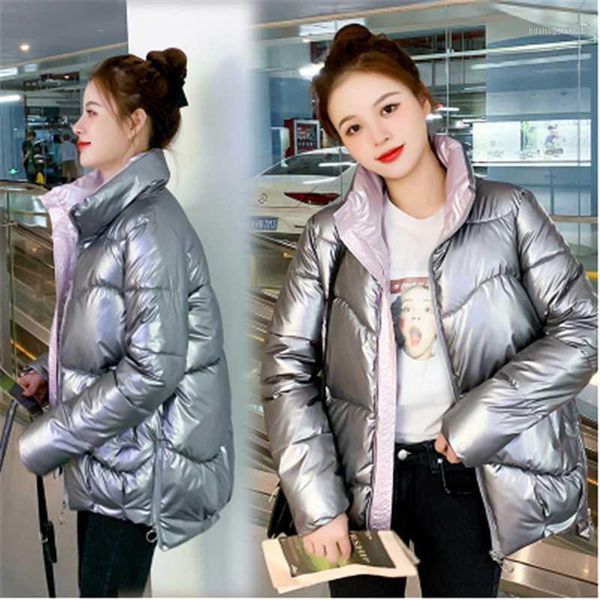 women's down & parkas 2021 women's dress korean loose cotton padded jacket bright face casual stand collar small jacket1, Black
women's down & parkas 2021 women's dress korean loose cotton padded jacket bright face casual stand collar small jacket1, Black