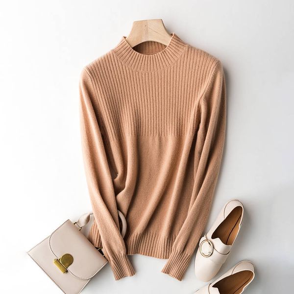 2021 selling women jumpers 100% wool knitted or crocheted women's standard long pullovers thin sweaters rxqk, White;black
2021 selling women jumpers 100% wool knitted or crocheted women's standard long pullovers thin sweaters rxqk, White;black