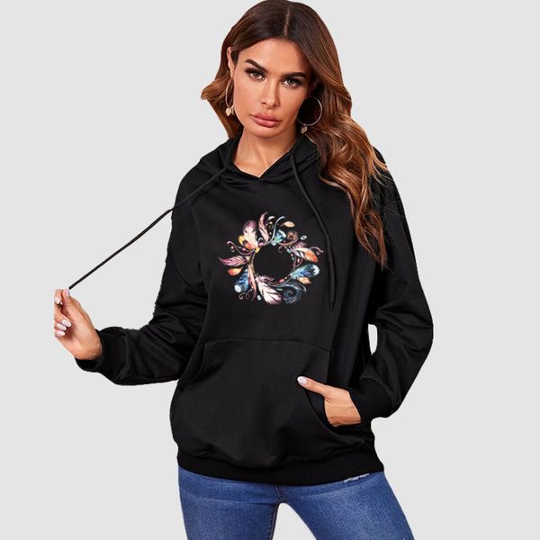 для женщин модные diy фуфайки 2020 осень зима круглый перо шаблон пуловеры женщины повседневная solid color фуфайки лучшие качества толстовк 
для женщин модные diy фуфайки 2020 осень зима круглый перо шаблон пуловеры женщины повседневная solid color фуфайки лучшие качества толстовк