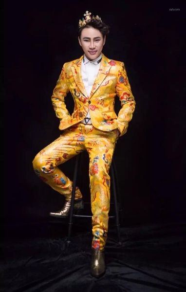 new chinese style embroidery robes suit costume set nightclube male dj singer dancer stage performan wear1, White;black
new chinese style embroidery robes suit costume set nightclube male dj singer dancer stage performan wear1, White;black