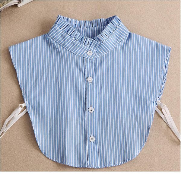 vintage fake collar stripe women lace false collar stand white detachable collars for women black neckwear clothing acc jllean, Blue;red
vintage fake collar stripe women lace false collar stand white detachable collars for women black neckwear clothing acc jllean, Blue;red