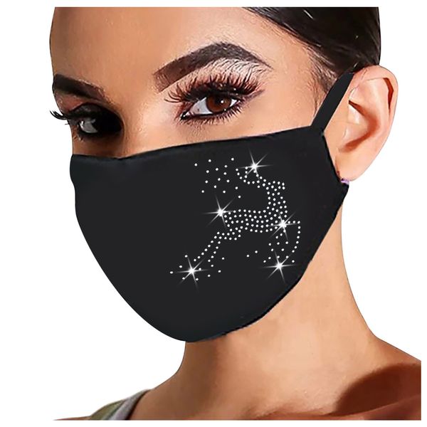 2021 latest women's fashionable new diamond mask 1pc printing new 
2021 latest women's fashionable new diamond mask 1pc printing new