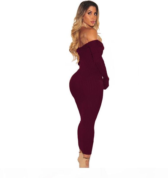 fashion plus size women clothing autumn dress long sleeve off shoulder slash neck bodycon slim knitted sweater dress party clubwear, Black;gray
fashion plus size women clothing autumn dress long sleeve off shoulder slash neck bodycon slim knitted sweater dress party clubwear, Black;gray