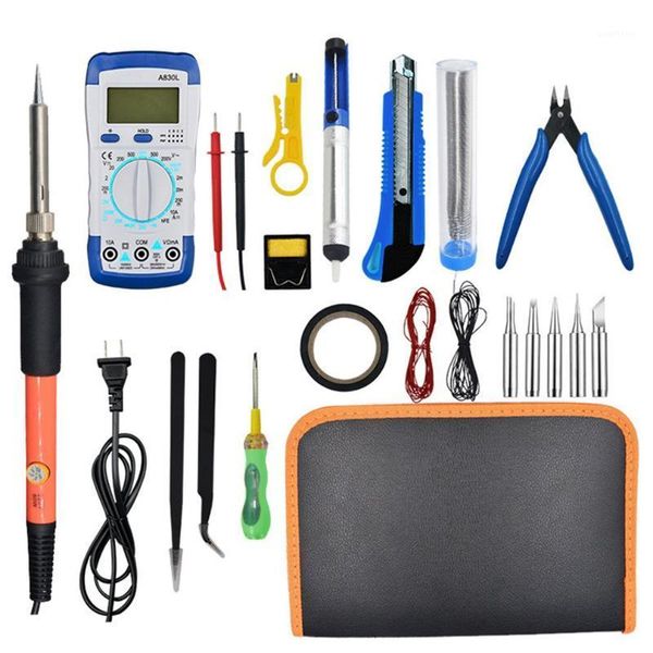 21pcs 60w adjustable electric soldering iron kit with a830l multimeter inner heat welding solder pencil repair tool pen1
21pcs 60w adjustable electric soldering iron kit with a830l multimeter inner heat welding solder pencil repair tool pen1