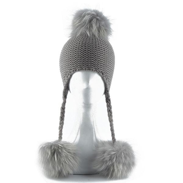 winter baby beanie hat children earflap cap kids 3 pompom fur wool hat natural real fur pom pom hat for girls boys y201024, Blue;gray
winter baby beanie hat children earflap cap kids 3 pompom fur wool hat natural real fur pom pom hat for girls boys y201024, Blue;gray