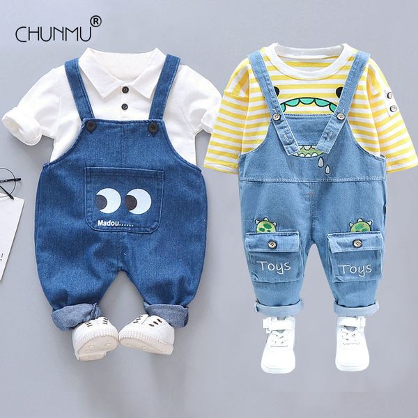 autumn spring baby boys suits fashion newborn clothing set kids tracksuit shirt + jeans overalls children clothes suits c1021, White
autumn spring baby boys suits fashion newborn clothing set kids tracksuit shirt + jeans overalls children clothes suits c1021, White