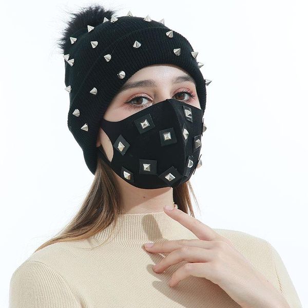 beanie/skull caps arrived autumn winter woman soft thick warm pompon silver cone decoration mask knitted hats suit skull bonnets beanie hat, Blue;gray
beanie/skull caps arrived autumn winter woman soft thick warm pompon silver cone decoration mask knitted hats suit skull bonnets beanie hat, Blue;gray