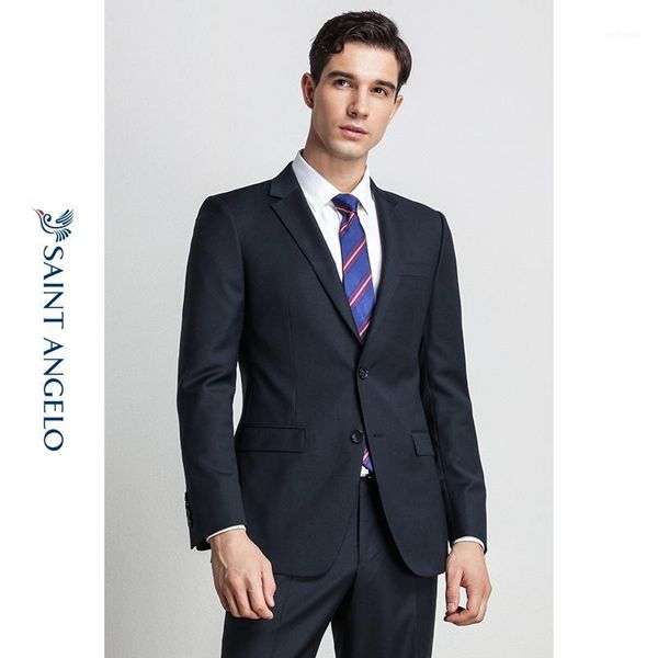 new autumn business work clothes men's suits navy skin professional work clothes suit for men1, White;black
new autumn business work clothes men's suits navy skin professional work clothes suit for men1, White;black