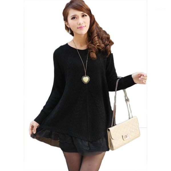 fall and winter clothes 2019 new women pullovers korean wild thick lace loose slim was thin ladies knitted sweater 74771, White;black
fall and winter clothes 2019 new women pullovers korean wild thick lace loose slim was thin ladies knitted sweater 74771, White;black