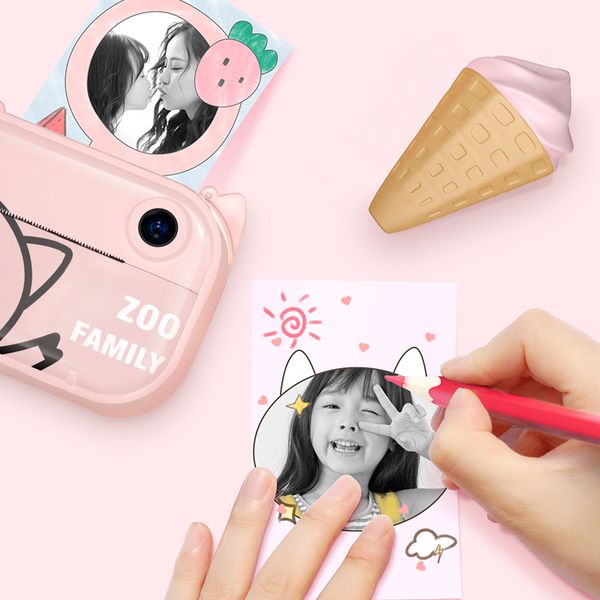 1080p 2.4" instant for fast picture printing wide format dual lens kids digital camera
1080p 2.4" instant for fast picture printing wide format dual lens kids digital camera