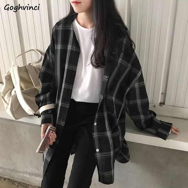 shirts women plaid long sleeve chic loose oversize spring summer outwear casual womens sun-proof bf retro harajuku blouses new, White
shirts women plaid long sleeve chic loose oversize spring summer outwear casual womens sun-proof bf retro harajuku blouses new, White