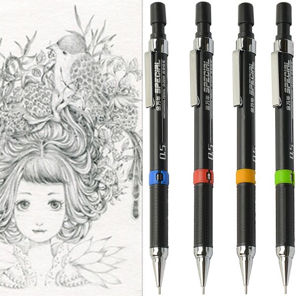 brand 0.5mm 0.7mm student mechanical pencil press automatic pen for kids gifts writing drawing school office supplies pencils
brand 0.5mm 0.7mm student mechanical pencil press automatic pen for kids gifts writing drawing school office supplies pencils