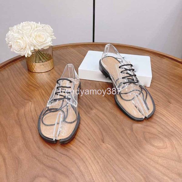 sandals spring and summer transparent buckle split toe shoes women's british windnet red fashion flat bottomed pig feet horseshoe singl, Black
sandals spring and summer transparent buckle split toe shoes women's british windnet red fashion flat bottomed pig feet horseshoe singl, Black