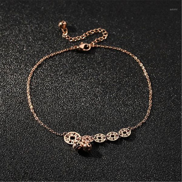 korean titanium steel hollow copper coin small lock pendant bracelet rose gold vintage temperament bangle jewelry1, Black
korean titanium steel hollow copper coin small lock pendant bracelet rose gold vintage temperament bangle jewelry1, Black