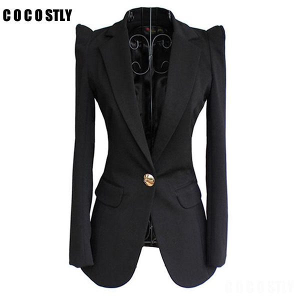 black women blazers and jackets 2020 autumn fashion korea style single button blazer femenino office lady blazer female, White;black
black women blazers and jackets 2020 autumn fashion korea style single button blazer femenino office lady blazer female, White;black