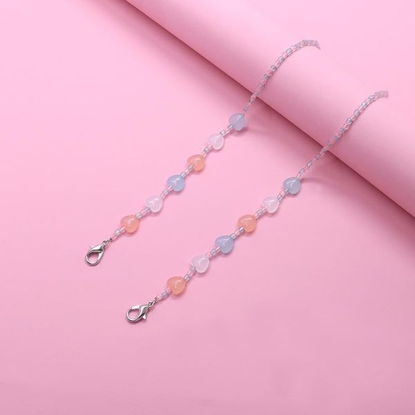 sunglasses frames colorful beaded mask chain eyeglasses lanyards for girls heart eyewear masks holder neck strap acrylic cute gifts anti-los, Silver
sunglasses frames colorful beaded mask chain eyeglasses lanyards for girls heart eyewear masks holder neck strap acrylic cute gifts anti-los, Silver