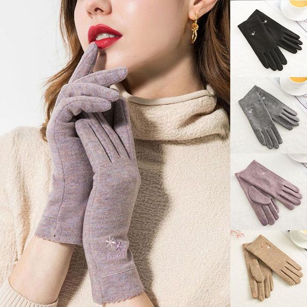 plush inside warm driving mittens solid color ski windproof touch screen women gloves full finger knit imitation cashmere gloves, Blue;gray
plush inside warm driving mittens solid color ski windproof touch screen women gloves full finger knit imitation cashmere gloves, Blue;gray