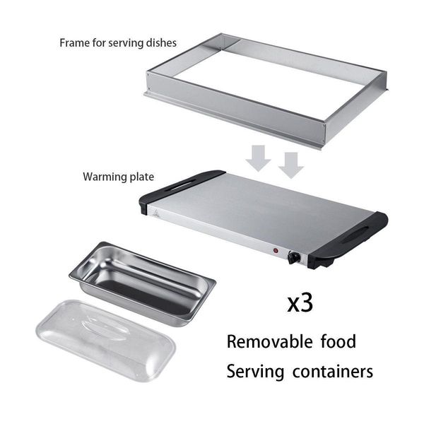 buffet server food warmer stainless steel 2.5 quart 3 tray cha jllllz dayupshop
buffet server food warmer stainless steel 2.5 quart 3 tray cha jllllz dayupshop