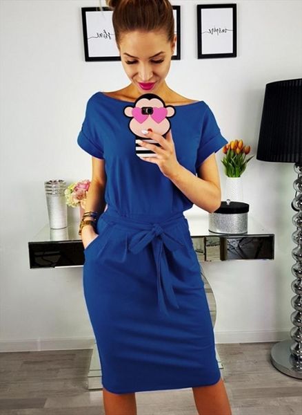 s 3xl 2020 summer dress women short sleeve black green blue dress casual slim midi cotton plus size fashion women clothing, Black;gray 
s 3xl 2020 summer dress women short sleeve black green blue dress casual slim midi cotton plus size fashion women clothing, Black;gray