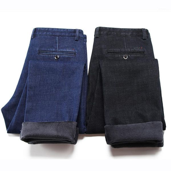 voreloce classic brand embroidery fleece thick comfortable warm men's winter jeans business casual fit cotton stretch jeans blue1, Blue
voreloce classic brand embroidery fleece thick comfortable warm men's winter jeans business casual fit cotton stretch jeans blue1, Blue