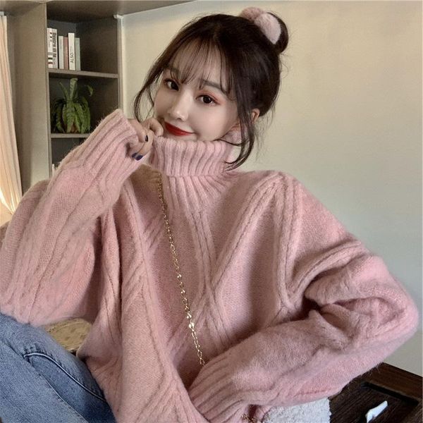 women's sweaters autumn winter casual base sweater ladies loose solid long sleeve mock neck female warm cropped knitted women y654, White;black
women's sweaters autumn winter casual base sweater ladies loose solid long sleeve mock neck female warm cropped knitted women y654, White;black