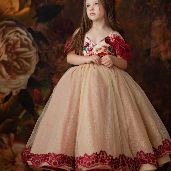 cute flower girl dresses for wedding v neck lace appliques puffy girls pageant gowns little princess birthday dress, Red;yellow
cute flower girl dresses for wedding v neck lace appliques puffy girls pageant gowns little princess birthday dress, Red;yellow