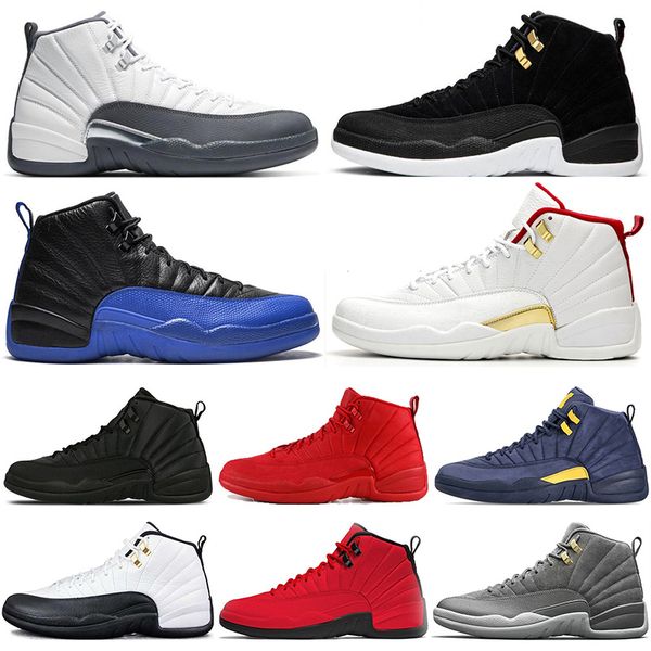 2020 jumpman 12 12s men basketball shoes taxi game royal flu game bulls black white mens trainers sports sneakers size 7-13
2020 jumpman 12 12s men basketball shoes taxi game royal flu game bulls black white mens trainers sports sneakers size 7-13