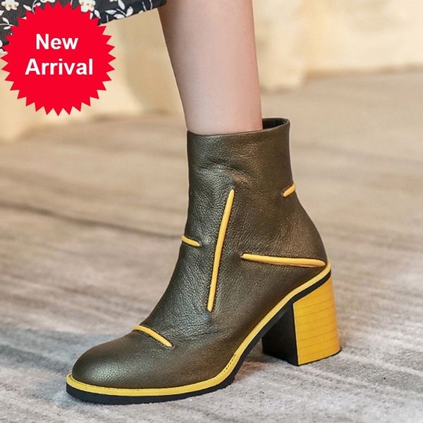 2021 women's new fashion genuine hide woman high heels black boots green shoes 5dpk
2021 women's new fashion genuine hide woman high heels black boots green shoes 5dpk