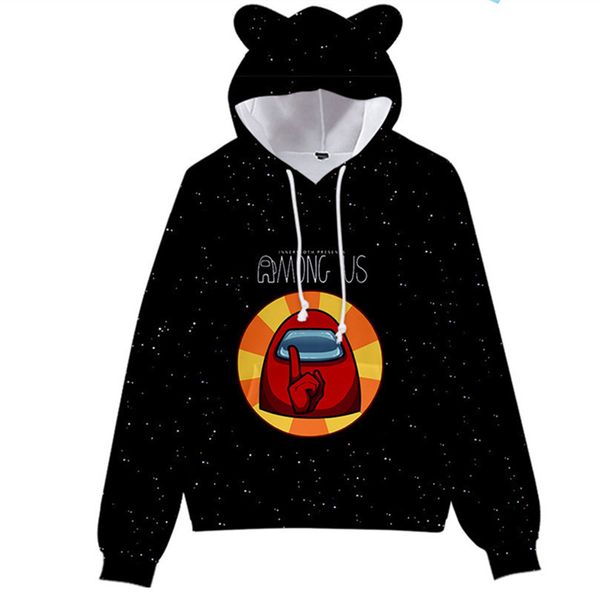 new among us boy girl cat ears cute hoodies winter women kawaii pullovers fashion casual cartoon harajuku sweatshirts, Black
new among us boy girl cat ears cute hoodies winter women kawaii pullovers fashion casual cartoon harajuku sweatshirts, Black