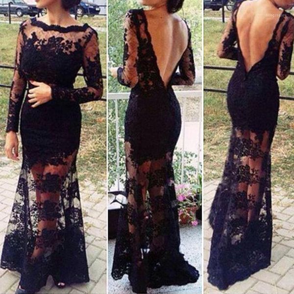 fashion vintage women black long lace dress backless fitted slit crochet floor maxi party dresses vestidos de fiesta1, Black;gray
fashion vintage women black long lace dress backless fitted slit crochet floor maxi party dresses vestidos de fiesta1, Black;gray