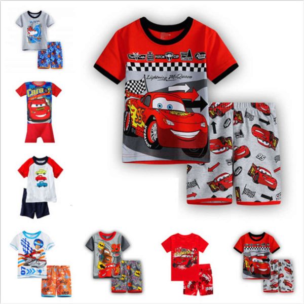 sve new 2-7 short years old cotton home summer suit air conditioning cloth children's pajamas, Blue;red
sve new 2-7 short years old cotton home summer suit air conditioning cloth children's pajamas, Blue;red
