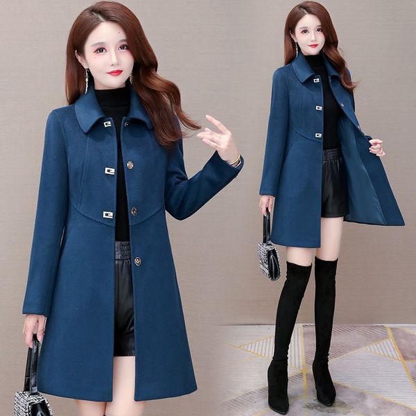 korean women's length meads new autumn elegant fine wool outerwear female casual plus size jackets r787 jy3l, Black
korean women's length meads new autumn elegant fine wool outerwear female casual plus size jackets r787 jy3l, Black
