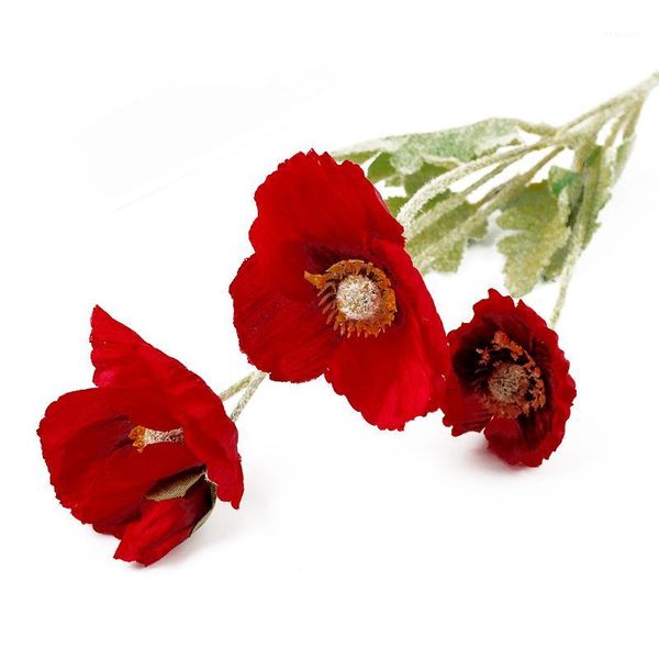 cevent 1pcs artificial poppy silk flowers home party decoration fake poppy flowers for garden decor artificielles flower wreath1
cevent 1pcs artificial poppy silk flowers home party decoration fake poppy flowers for garden decor artificielles flower wreath1