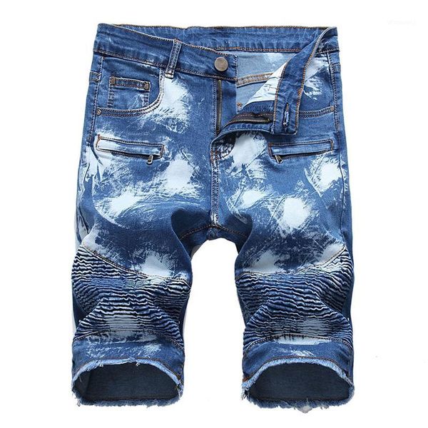 new men's male fashion casual tie and dyed pleated biker shorts for moto plus size slim straight stretch denim fringe jeans1, Blue
new men's male fashion casual tie and dyed pleated biker shorts for moto plus size slim straight stretch denim fringe jeans1, Blue