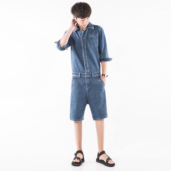 2020 new men's clothing fashion trend retro hip tooling siamese trousers one piece casual jeans jumpsuits singer costumes1, Blue
2020 new men's clothing fashion trend retro hip tooling siamese trousers one piece casual jeans jumpsuits singer costumes1, Blue