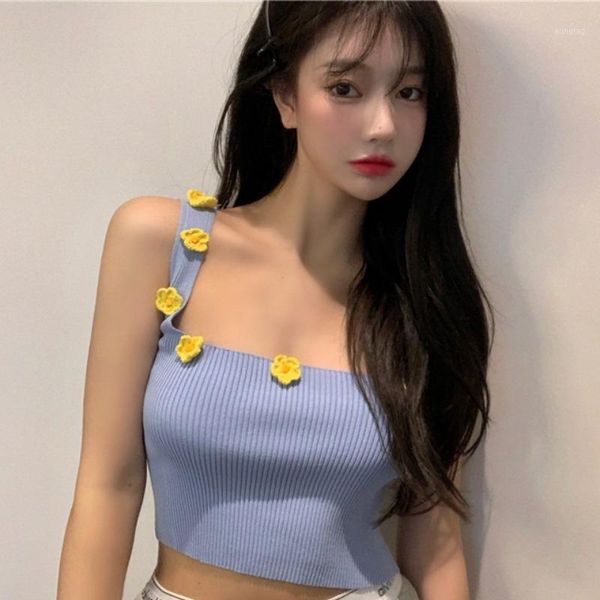women's clothing pullovers floral sweet pink blue summer female shorts sleeveless vest crop knitted sweaters vetement femme1, White;black
women's clothing pullovers floral sweet pink blue summer female shorts sleeveless vest crop knitted sweaters vetement femme1, White;black