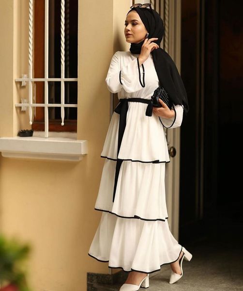 dubai islam muslim sweet cake dress women flare sleeve lace-up multi-layer pleated cupcake dresses ankle-length islamic clothing, Black;gray
dubai islam muslim sweet cake dress women flare sleeve lace-up multi-layer pleated cupcake dresses ankle-length islamic clothing, Black;gray