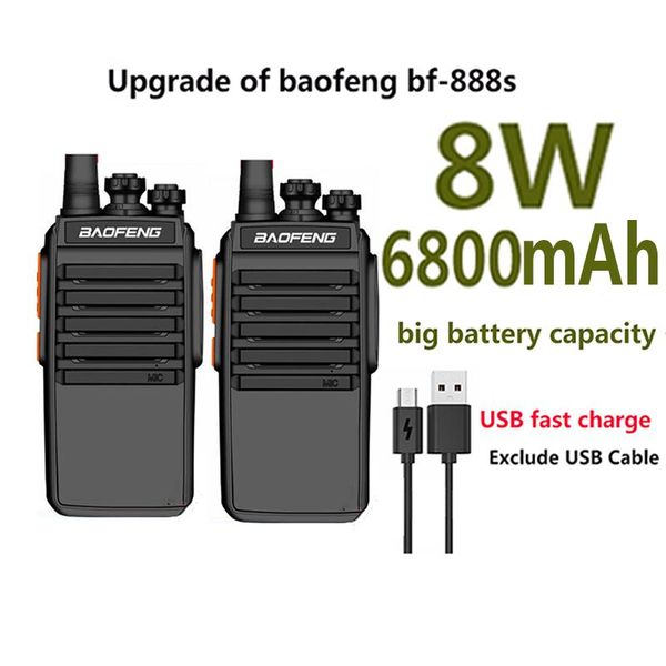 walkie talkie 2021 baofeng upgrade 2pc bf-888s 8w usb fast charger mini walkie-talkie headset uhf radio station radiostation cb
walkie talkie 2021 baofeng upgrade 2pc bf-888s 8w usb fast charger mini walkie-talkie headset uhf radio station radiostation cb