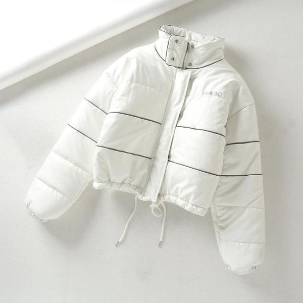 зимние женские обрезанные вниз puffer куртки пальто женские проложенный bomber jacket bubble parka, Black
зимние женские обрезанные вниз puffer куртки пальто женские проложенный bomber jacket bubble parka, Black