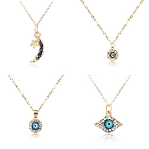 pendant necklaces turkish evil eye moon star for women jewelry with rhinestone beads collar necklace womens clavicel chain, Silver
pendant necklaces turkish evil eye moon star for women jewelry with rhinestone beads collar necklace womens clavicel chain, Silver