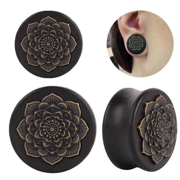 design black datura flowers ear plugs wood piercing ear flesh tunnel piercing wood flower romantic couple earrings body jewelry
design black datura flowers ear plugs wood piercing ear flesh tunnel piercing wood flower romantic couple earrings body jewelry