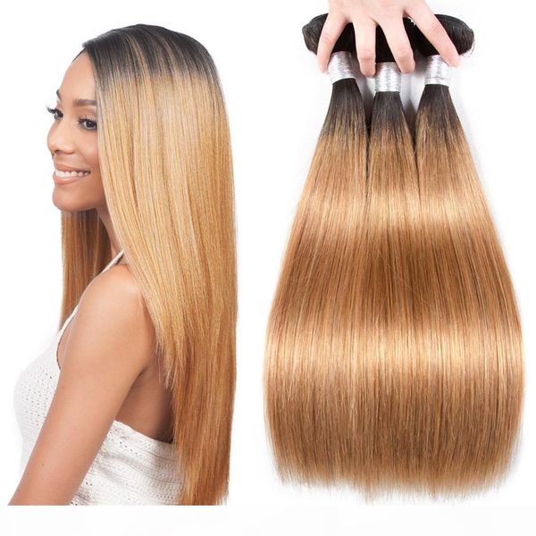 blonde brazilian straight hair weave bundles ombre 3 4 bundles two tone 1b 27 hair weaving 100% human hair extensions wefts 12-26 inch, Black
blonde brazilian straight hair weave bundles ombre 3 4 bundles two tone 1b 27 hair weaving 100% human hair extensions wefts 12-26 inch, Black