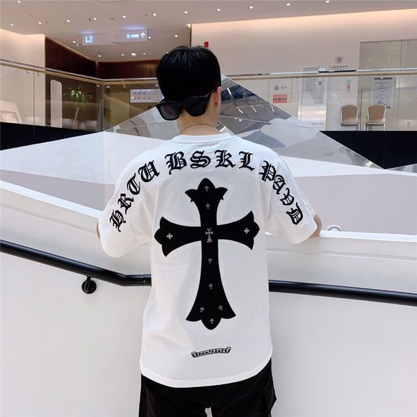 ch crosin short men's and women's summer new fashion brand embroidery cross net red half sleeve t-shirt, Black
ch crosin short men's and women's summer new fashion brand embroidery cross net red half sleeve t-shirt, Black
