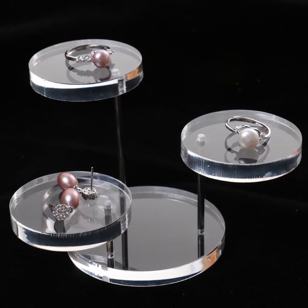 jewelry display stand for round button earrings necklace ring organizer shelf clear acrylic, Pink;blue
jewelry display stand for round button earrings necklace ring organizer shelf clear acrylic, Pink;blue