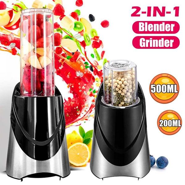2 in 1 home grade automatic blender mixer juicer fruit processor ice jar juicer + grinder 500ml
2 in 1 home grade automatic blender mixer juicer fruit processor ice jar juicer + grinder 500ml