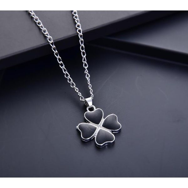 drop oil clover heart - shaped pendant necklace women 's clavicle necklace small gift necklace w sqcmxd dh_seller2010, Silver
drop oil clover heart - shaped pendant necklace women 's clavicle necklace small gift necklace w sqcmxd dh_seller2010, Silver
