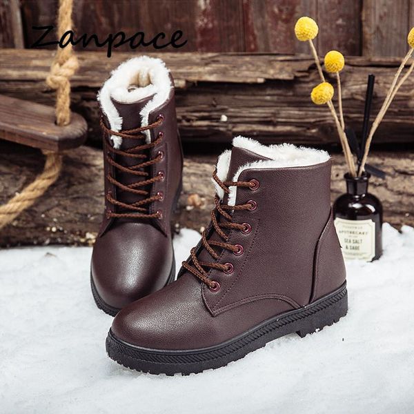 2020 winter snow boots women warm plus velvet leather shoes waterproof boots female large size 44 zapatos de mujer, Black
2020 winter snow boots women warm plus velvet leather shoes waterproof boots female large size 44 zapatos de mujer, Black