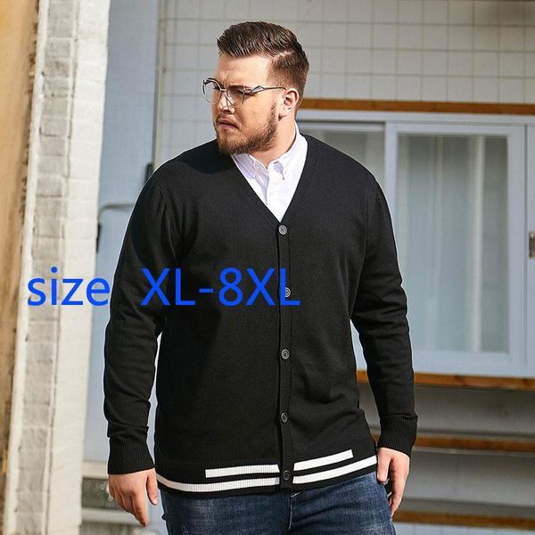 new fashion super large spring autumn men cardigan thin coat casual fashion v-neck computer knitted sweater plus size xl-7xl 8xl, White;black
new fashion super large spring autumn men cardigan thin coat casual fashion v-neck computer knitted sweater plus size xl-7xl 8xl, White;black